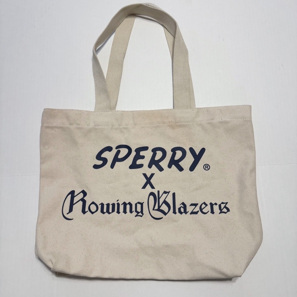 Sperry x Rowing Blazers Canvas Tote Bag